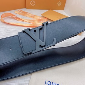 LOUIS VUITTON Ремень с медной пряжкой LV Ширина 7,0 см