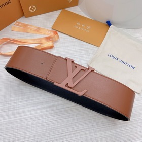 LOUIS VUITTON Ремень с медной пряжкой LV Ширина 7,0 см