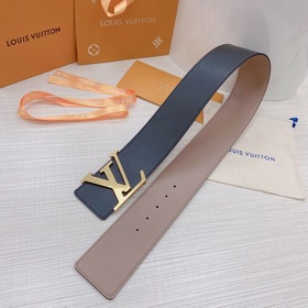 LOUIS VUITTON Ремень с медной пряжкой LV Ширина 7,0 см
