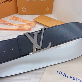 LOUIS VUITTON Ремень с медной пряжкой LV Ширина 7,0 см