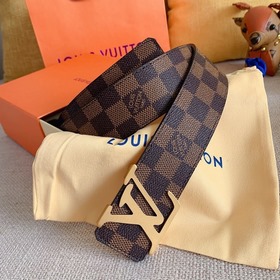 LV Louis Vuitton Ремень Высококачественная стальная пряжка, ваку