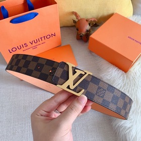 LV Louis Vuitton Ремень Высококачественная стальная пряжка, ваку