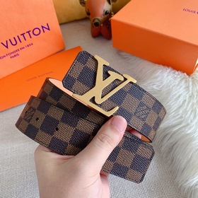 LV Louis Vuitton Ремень Высококачественная стальная пряжка, ваку