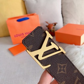 LV Louis Vuitton ремень Высококачественная стальная пряжка с вак