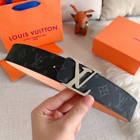 LV Louis Vuitton  Ремень Металлическая пряжка из высококачестве