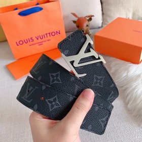 LV Louis Vuitton  Ремень Металлическая пряжка из высококачестве