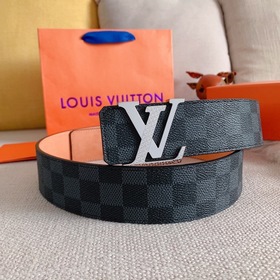LV Louis Vuitton  Ремень Металлическая пряжка из высококачестве