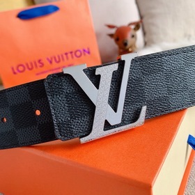 LV Louis Vuitton  Ремень Металлическая пряжка из высококачестве