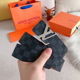 LV Louis Vuitton  Ремень Металлическая пряжка из высококачестве