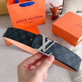 LV Louis Vuitton  Ремень Металлическая пряжка из высококачестве