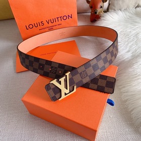 LV Louis Vuitton  Ремень Металлическая пряжка из высококачестве