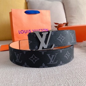 LV Louis Vuitton  Ремень Металлическая пряжка из высококачестве