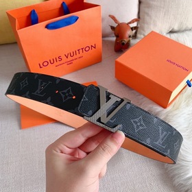 LV Louis Vuitton  Ремень Металлическая пряжка из высококачестве