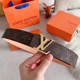 LV Louis Vuitton  Ремень Металлическая пряжка из высококачестве