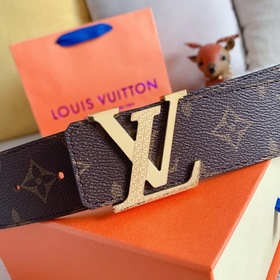 LV Louis Vuitton  Ремень Металлическая пряжка из высококачестве