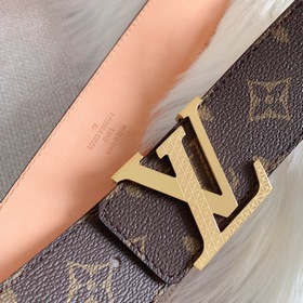 LV Louis Vuitton  Ремень Металлическая пряжка из высококачестве