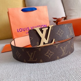 LV Louis Vuitton  Ремень Металлическая пряжка из высококачестве