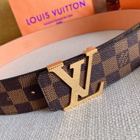 LV Louis Vuitton  Ремень Металлическая пряжка из высококачестве