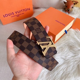 LV Louis Vuitton  Ремень Металлическая пряжка из высококачестве