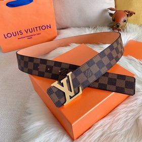 LV Louis Vuitton  Ремень Металлическая пряжка из высококачестве