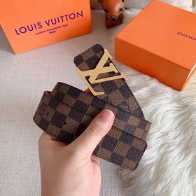LV Louis Vuitton  Ремень Металлическая пряжка из высококачестве