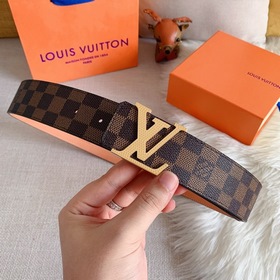 LV Louis Vuitton  Ремень Металлическая пряжка из высококачестве