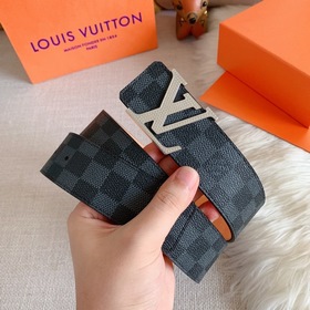 LV Louis Vuitton  Ремень Металлическая пряжка из высококачестве