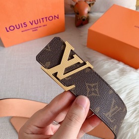 LV Louis Vuitton  Ремень Металлическая пряжка из высококачестве