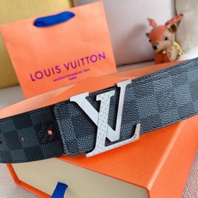 LV Louis Vuitton  Ремень Металлическая пряжка из высококачестве