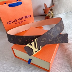 LV Louis Vuitton  Ремень Металлическая пряжка из высококачестве