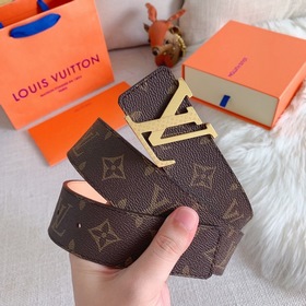 LV Louis Vuitton  Ремень Металлическая пряжка из высококачестве