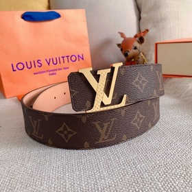 LV Louis Vuitton  Ремень Металлическая пряжка из высококачестве