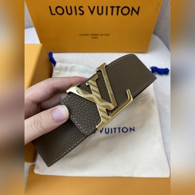 LV Louis Vuitton  Ремень Металлическая пряжка из высококачестве