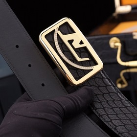 LLv Louis Vuitton серия изысканной кожи, пояс Кожа оленя высшего