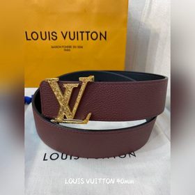 Пояс LOUIS VUITTON Этот пояс изготовлен из итальянской кожи, импо