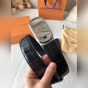 LV Louis Vuitton Пояс Металлическая пряжка из высококачественной