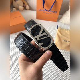 LV Louis Vuitton Пояс Металлическая пряжка из высококачественной