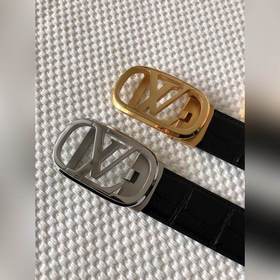 LV Louis Vuitton Пояс Металлическая пряжка из высококачественной