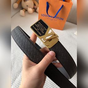 LV Louis Vuitton ремень Металлическая пряжка из высококачественно