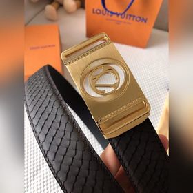 LV Louis Vuitton ремень Металлическая пряжка из высококачественно