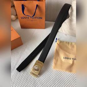 LV Louis Vuitton ремень Металлическая пряжка из высококачественно