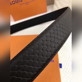 LV Louis Vuitton ремень Металлическая пряжка из высококачественно