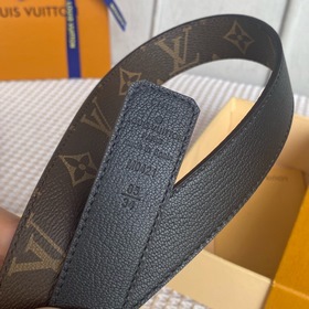 LV Louis Vuitton Кожаный пояс из парусины Сделано в Испании - к