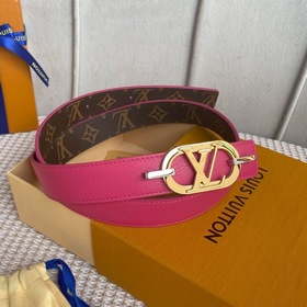 LV Louis Vuitton Кожаный пояс из парусины Сделано в Испании - к