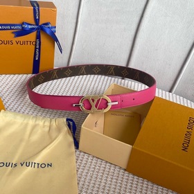 LV Louis Vuitton Кожаный пояс из парусины Сделано в Испании - к