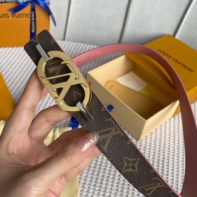 LV Louis Vuitton Кожаный пояс из парусины Сделано в Испании - к