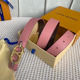 LV Louis Vuitton Кожаный пояс из парусины Сделано в Испании - к
