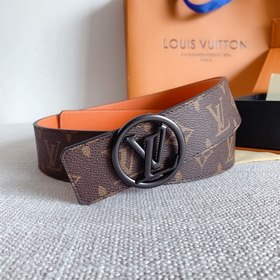 LV Louis Vuitton Кожаный ремень Металлическая пряжка высокого кач