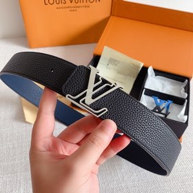 LV Louis Vuitton Кожаный ремень Металлическая пряжка высокого кач