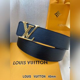 LV Кожаный ремень из цельного литого металла, кожа оригинального
